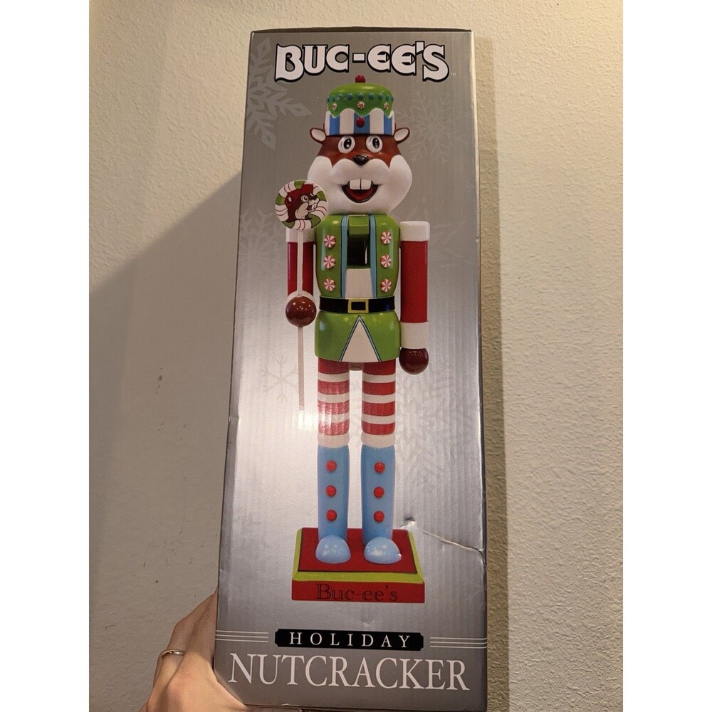 Buc-ee's Beaver Holiday Nutcracker - Festive Christmas Decor 16 Decoration Decor